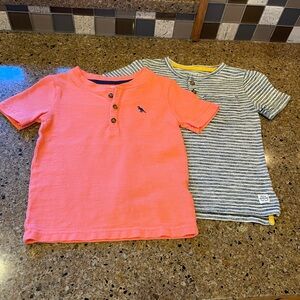 Boys Henley t-shirts 1 new